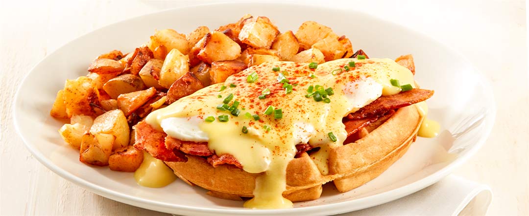 Waffle Benedict